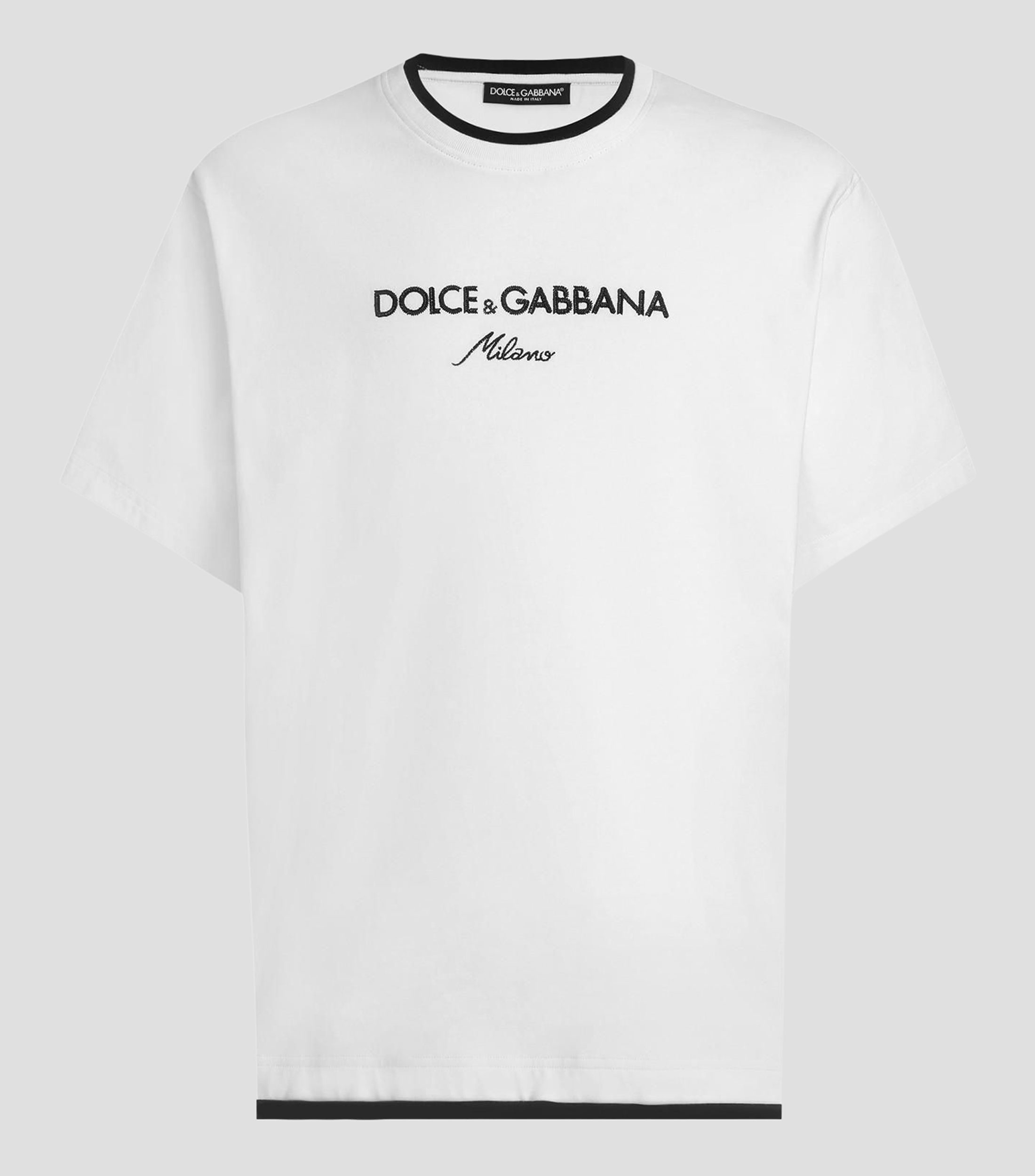 Playera de cuello redondo con manga corta Hombre